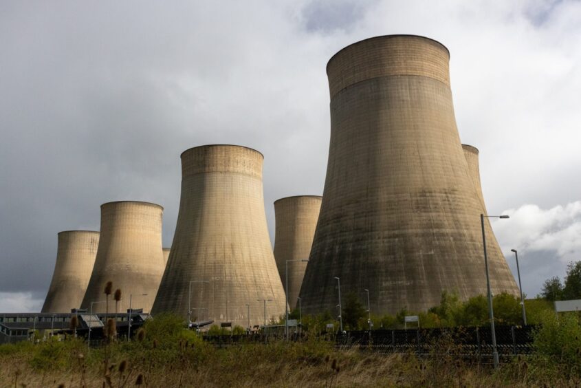 Cooling towers at Ratcliffe-on-Soar.