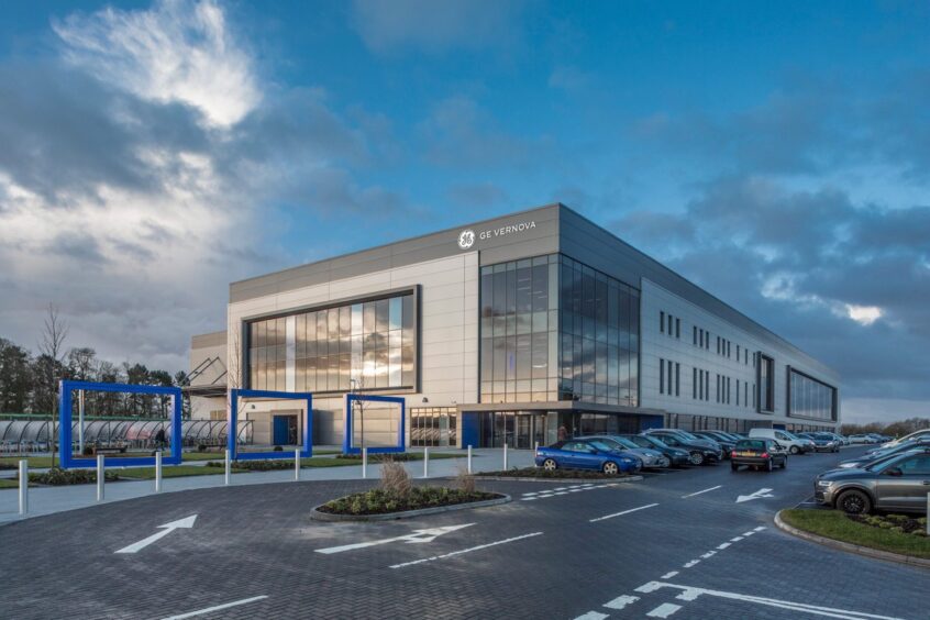 GE Vernova electrification systems? grid solutions factory in Stafford. 