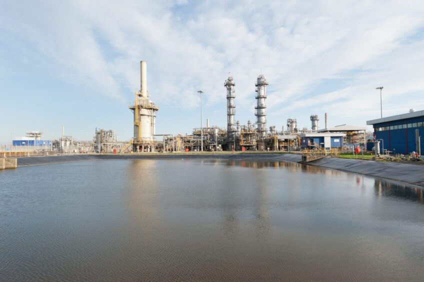 The Acorn project is based at the St Fergus gas terminal in Aberdeenshire.