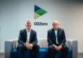 Bob Drummond, CEO at D2Zero (l) and Iain Pirie, managing director at Kilton (r).