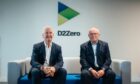 Bob Drummond, CEO at D2Zero (l) and Iain Pirie, managing director at Kilton (r).