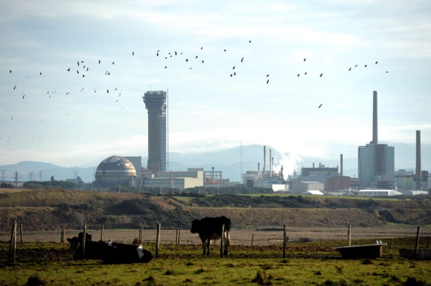 Sellafield Nuclear plant in Seascale, Cumbria