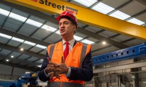 Energy secretary Ed Miliband