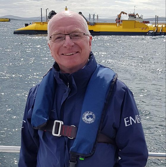 To go with story by Mark Selby. Could synthetic aviation fuels offer a smarter path for Scotland's energy transition? Picture shows; Neil Kermode, managing director of the European Marine Energy Centre.. NA. Supplied by Neil Davidson Date; Unknown