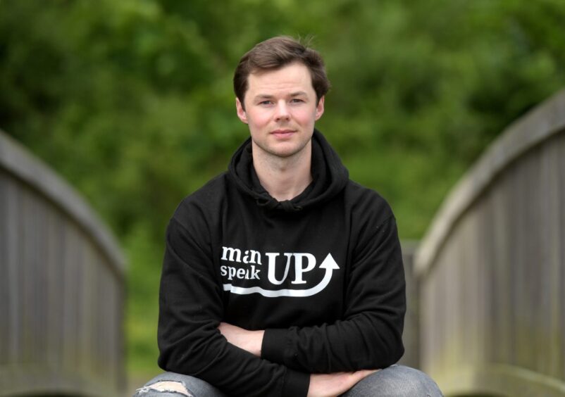 Mike Scotland, founder of manUP speakUP.