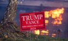 TRUMP/VANCE MAKE AMERICA GREAT AGAIN SIGN