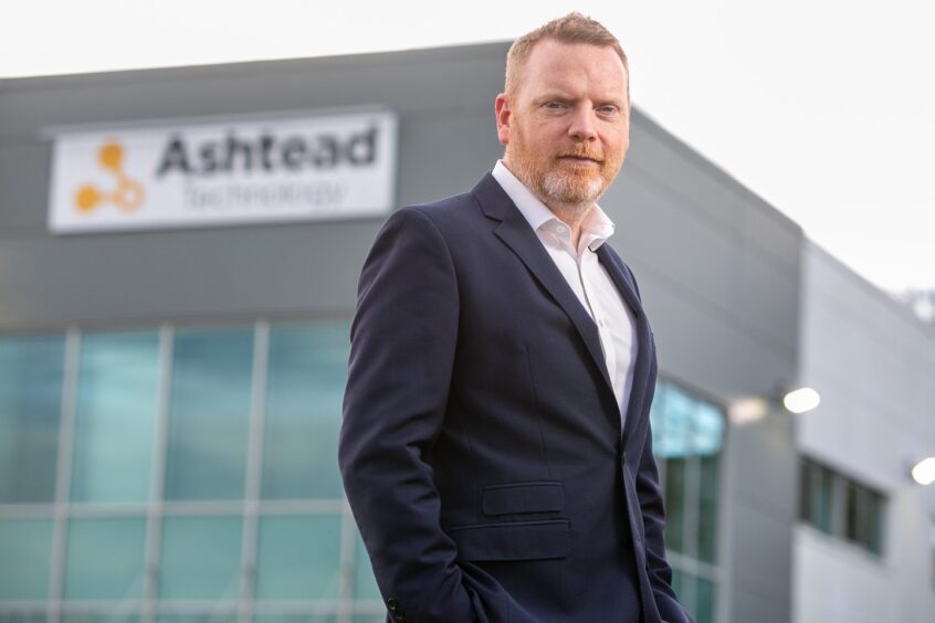 Ashtead Technology chief strategy and marketing officer Colin Ross.