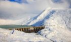 The Cruachan dam in Scotland, the site of a planned pumped storage hydropower extension.