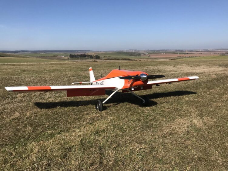 One of Flylogix's fleet of drones. 