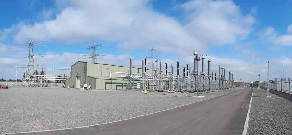 The substation at New Deer. 