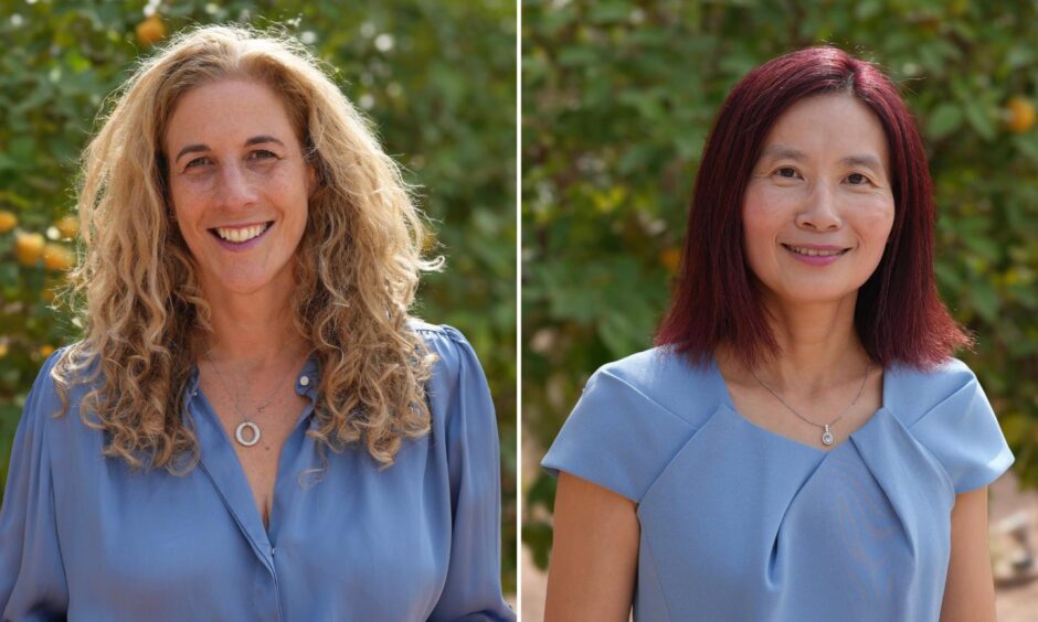 Xlinks First chief operating officer Samantha Jones and chief financial officer Catherine Gan.