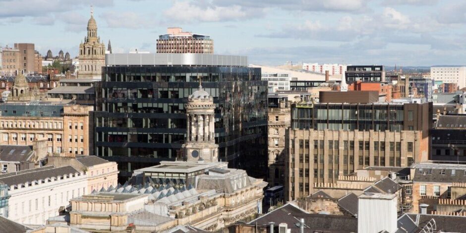 Glasgow city centre.. Glasgow.