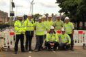 The SGN construction team responsible for installing the H100 Fife hydrogen network.