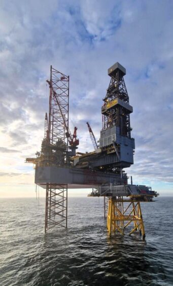 Aker BP's Fenris UI in the Norwegian North Sea.