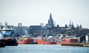 Aberdeen skyline.