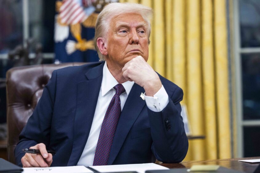 US president Donald Trump