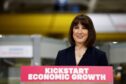 Chancellor Rachel Reeves gives a speech on economic growth at Siemens Healthineers, in Eynsham, Oxford. Wednesday January 29, 2025. Image: Peter Cziborra/PA Wire