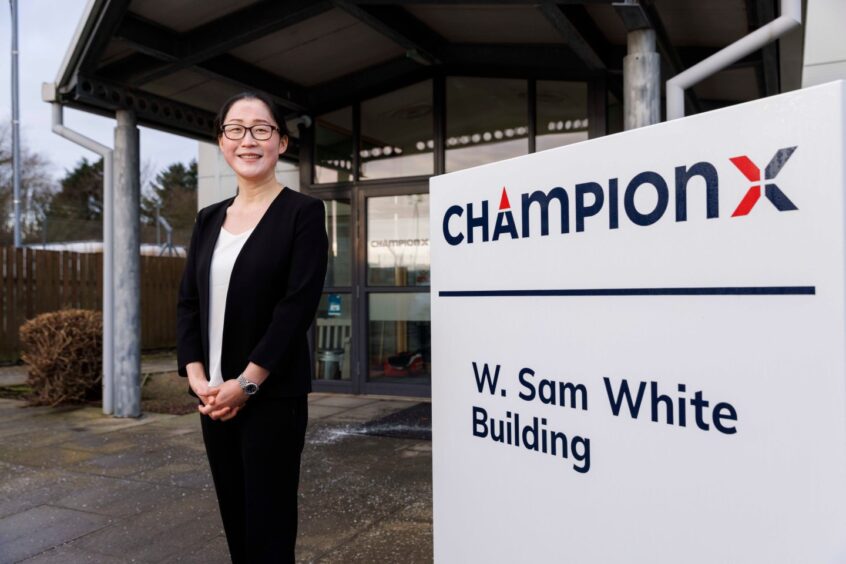 ChampionX director of research, development, and engineering Dr Song Gao. 