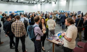 Attendees filling hall at previous Scottish Energy Futures Conference.