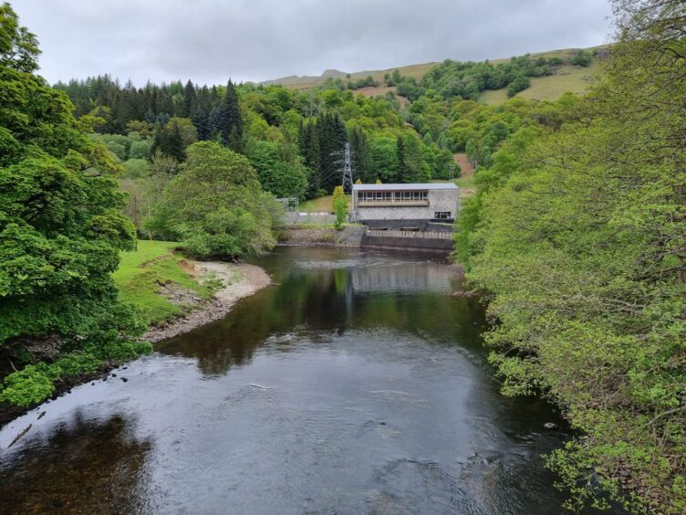 SSE owned hydro power station, Lochay Hydro Power Station in Perthshire.