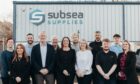 Subsea Supplies staff outside its HQ.