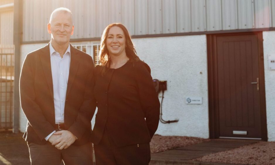 Andrew Smith, managing director and Pauline McCann, sales director of Subsea Supplies. Image: Subsea Supplies