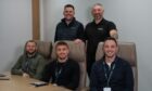 Nexos HVAC team. Back row (L-R): Lee Youngson, Kevin Mackie.
Front row (L-R): Craig Mathieson, William Mathers, Greg Smith.