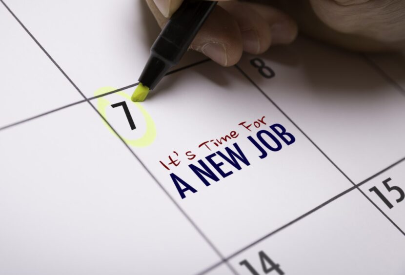 It's Time for a New Job; Shutterstock ID 574608736.