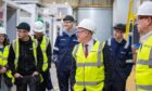 Nexos site visit with Kevin Stewart MSP on Scottish Apprenticeships Week.