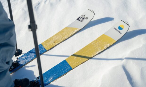 Skis made from recycled wind turbine blades