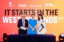 (L-R): West Midlands Mayor Richard Parker, UK Consul-General in Guangzhou Sarah Mann and EcoFlow global marketing officer Jenny Zhang.