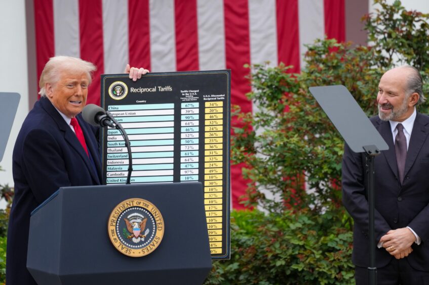 Donald Trump signs an executive order to start reciprocal tariffs on many other nations