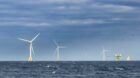 The Neart Na Goithe offshore wind farm.