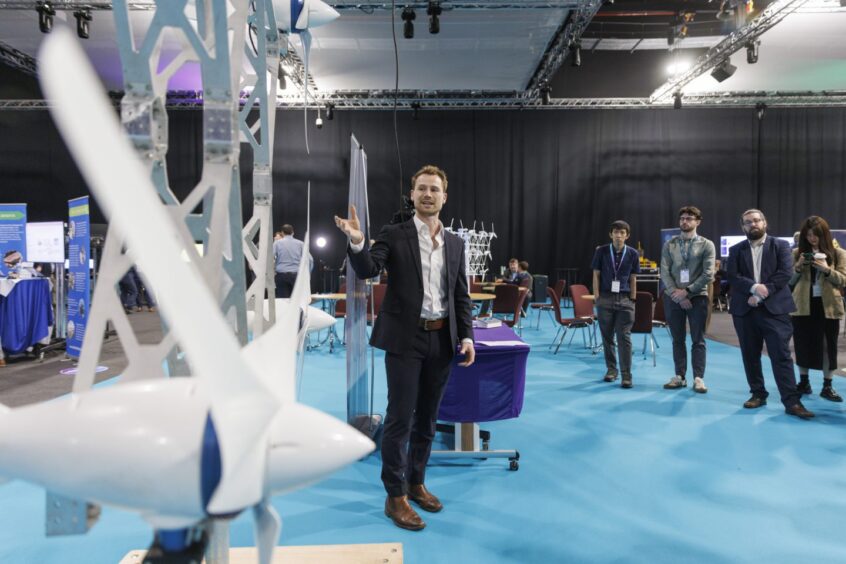 Adam Harris, CEO of Myriad Wind Energy Systems,