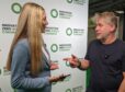 Octopus boss Greg Jackson dismisses concerns that zonal pricing will raise the cost of developing offshore wind farms. Picture shows; From left: London correspondent Jessica Mills Davies and Octopus CEO Greg Jackson.. Innovation Zero at Kensington Olympia in London.. Jessica Davies/DCT Media Date; 30/04/2025