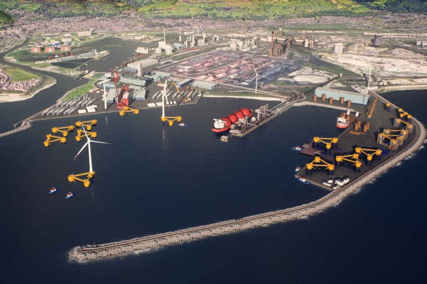 RWE plans for a floating wind hub at the Port of Milford Haven, which could benefit from Celtic Sea projects.