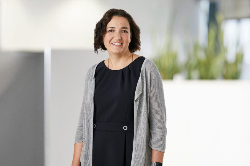 Vattenfall head of business area for wind Catrin Jung. 