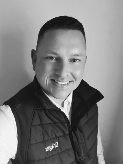 Dr?ger rental and safety services business specialist Andy Jones. 