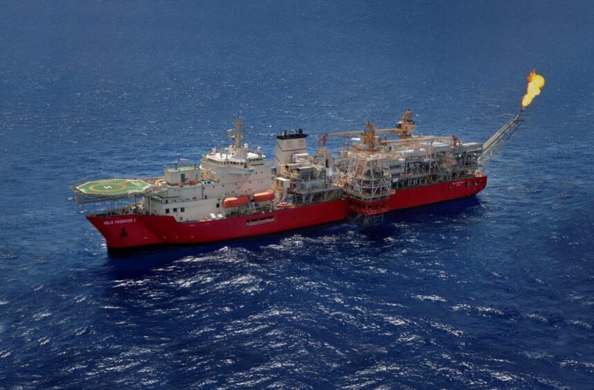 A floating production storage and offloading (FPSO) vessel. Image: FES Group.