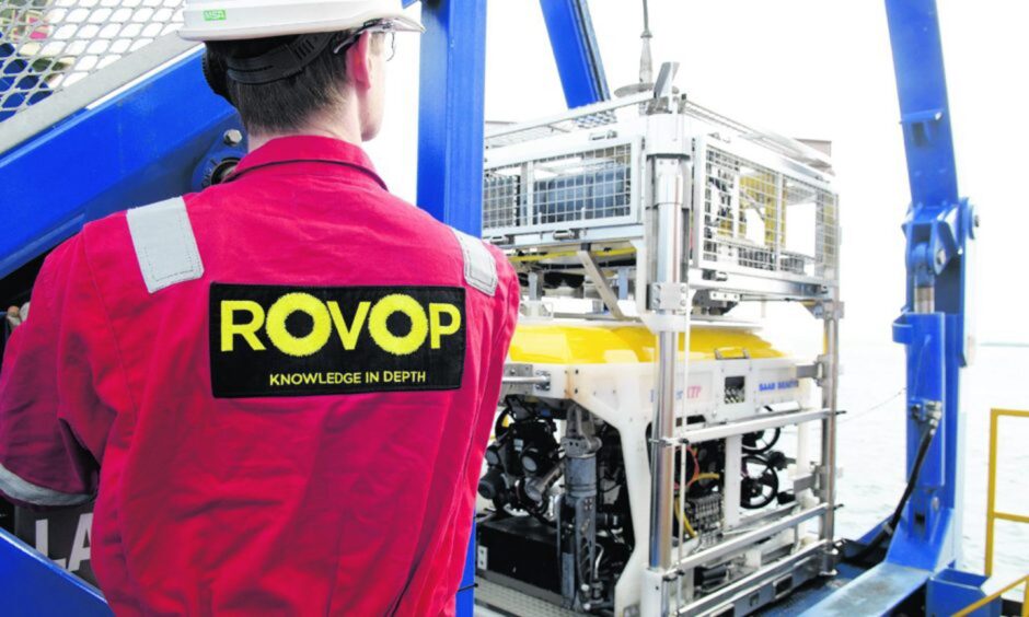Westhill-based Rovop. Image: Rovop