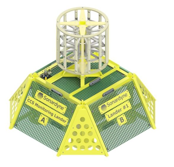 Illustration of a seabed monitoring lander. Image: Sonardyne