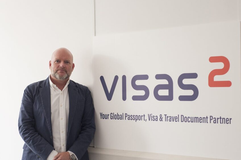 Visas2 head Neil Thomson. 