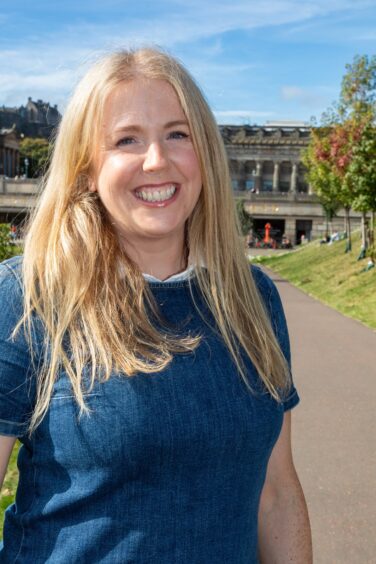 Middlerigg Farm project manager Laura Petrie. 