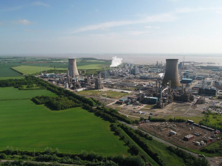 A view of the Humber where CVG aims to deploy floating LNG units.