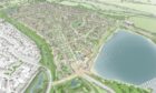 An Illustration of what the site of the former Rugeley coal power station will look like. Image: Engie/PA Wire