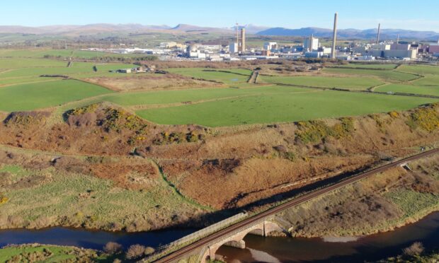 Overhead shot of Moorside, home of Pioneer Park.