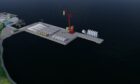 A design image of the expansion plans for the Port of Cromarty Firth in Scotland. Image: Port of Cromarty Firth
