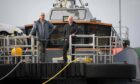 Green Marine UK managing director Jason Schofield (right) and Roving Eye Enterprises Ltd owner Keith Bichan (left). Image: Green Marine UK