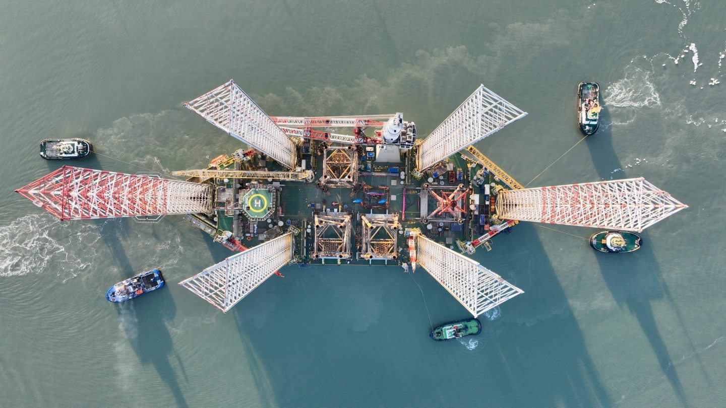 Obana Rig Petrodec Obana sails to decommission second Perenco field