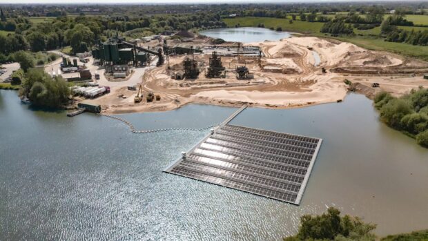 Floating solar panels: Why developers are following wind out to sea